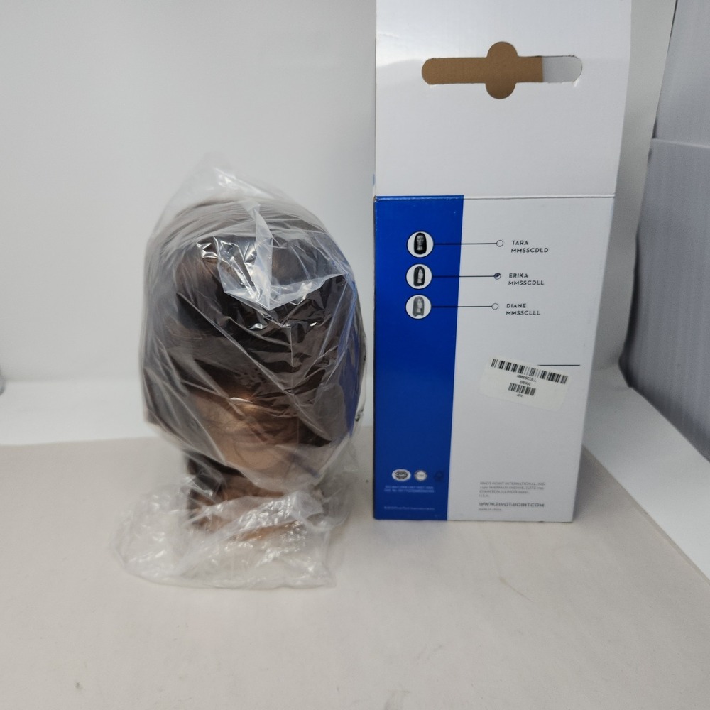 New Pivot Point Silver Madonna Series Mannequin Head ERIKA - New With box
